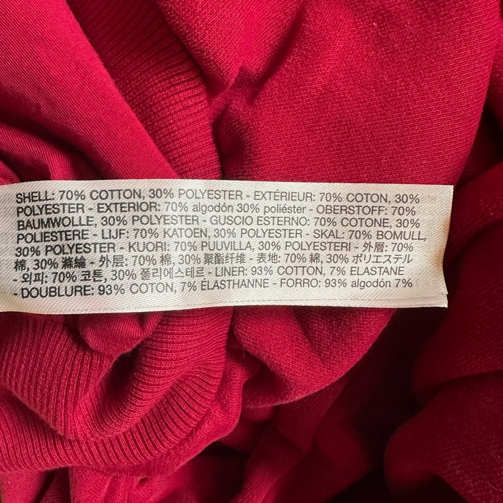 NWT Vuori Sedona Women’s Bubble Crew in Strawberry - Picture 10 of 10